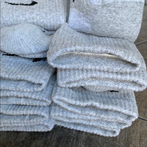 NIKE EVERYDAY CUSHIONED 6 pairs set CREW SOCKS Men’s - Picture 12 of 16